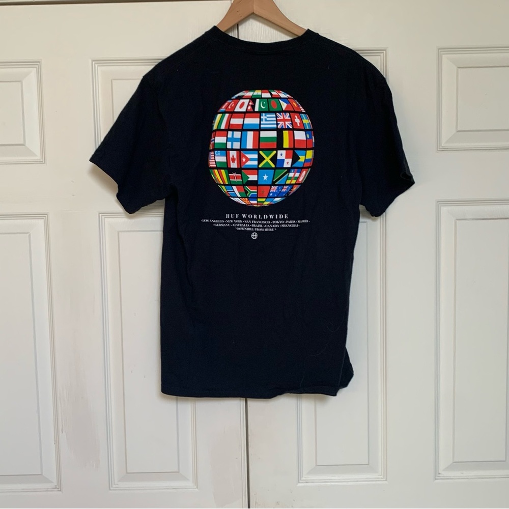 H.U.F. Worldwide Downhill From Here T-shirt